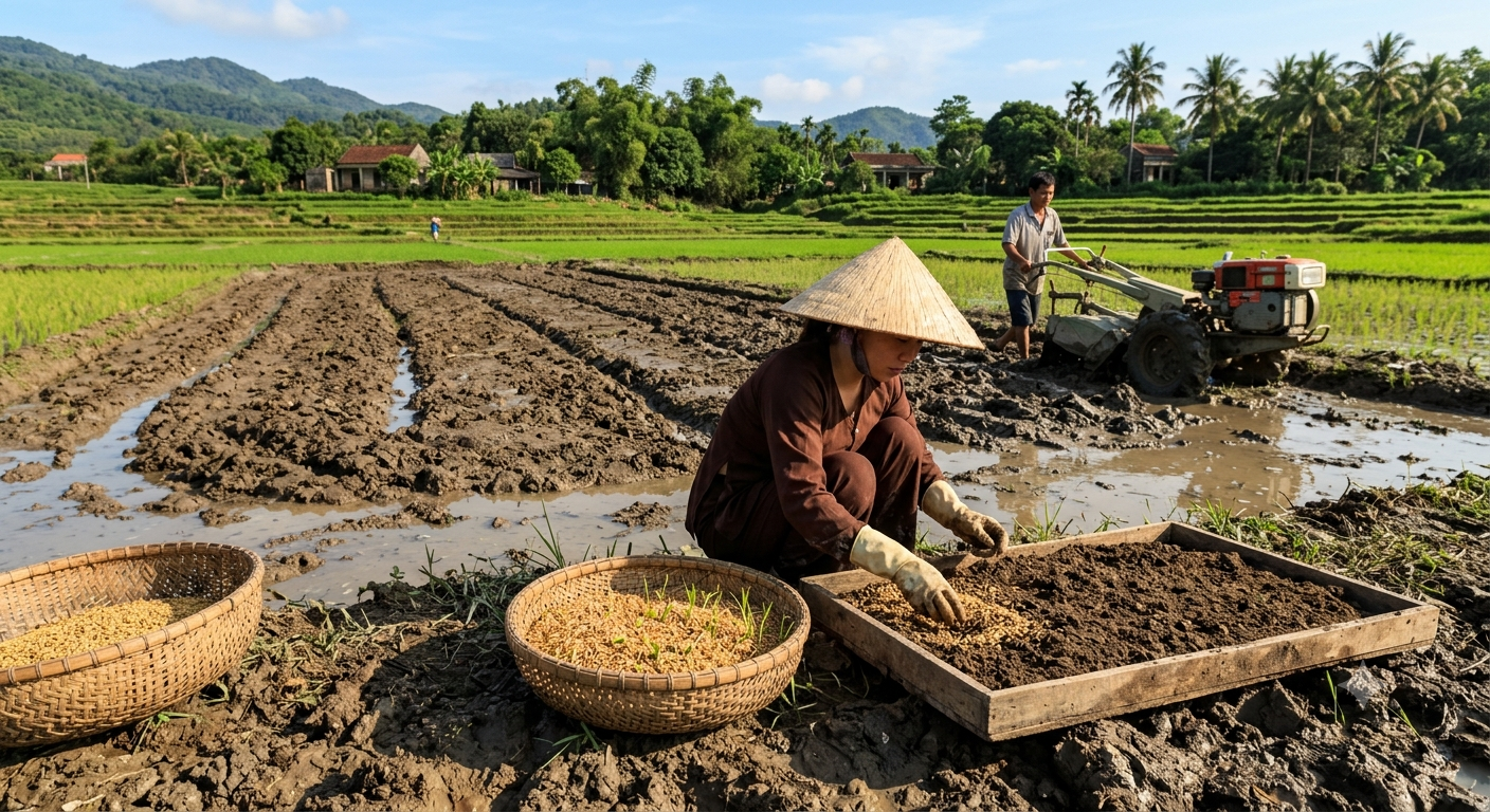 1. Chuẩn bị đất và chọn giống kỹ lưỡng